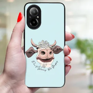MY ART Ochranný kryt pre Realme C67 HAPPY COW (181)