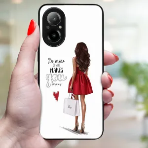 MY ART Ochranný kryt pre Realme C67 RED DRESS (137)