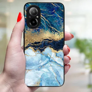 MY ART Ochranný kryt pre Realme C67 BLUE MARBLE (141)