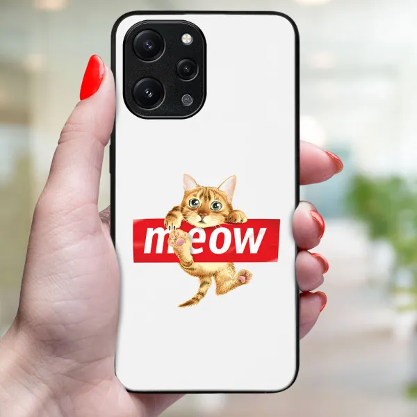 MY ART Ochranný kryt pre Xiaomi Redmi 12 MEOW (183)