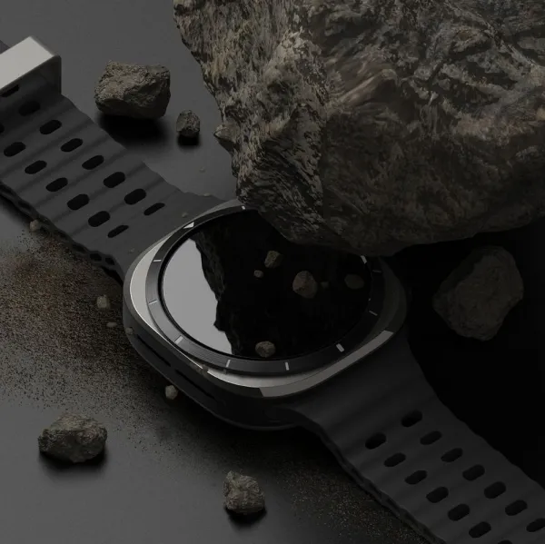 RINGKE SLIM Obal + ochranné sklo Samsung Galaxy Watch Ultra / Watch Ultra 2025 CLEAR