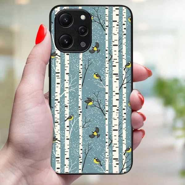 MY ART Kryt s vianočným dizajnom Xiaomi Redmi 12 BIRCH (072)