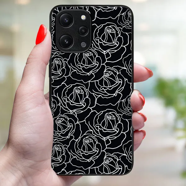 MY ART Ochranný kryt pre Xiaomi Redmi 12 ROSES (172)
