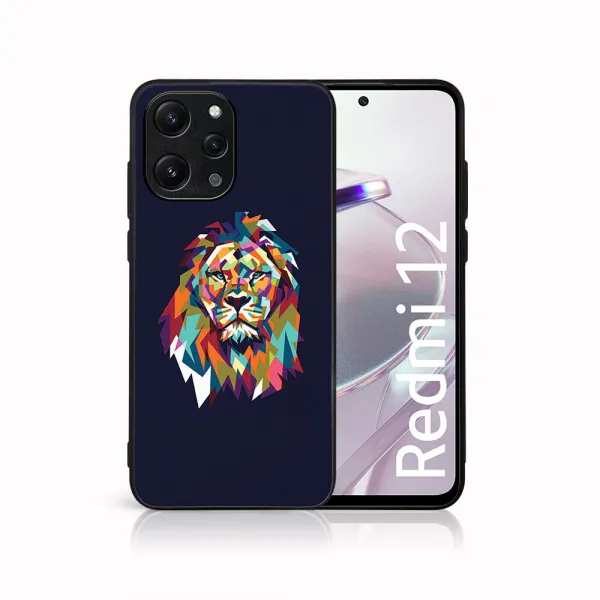 MY ART Ochranný kryt pre Xiaomi Redmi 12 LION (246)