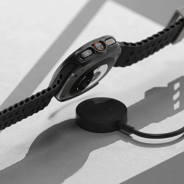 RINGKE SLIM Obal + ochranné sklo Samsung Galaxy Watch Ultra / Watch Ultra 2025 TITANIUM BLACK