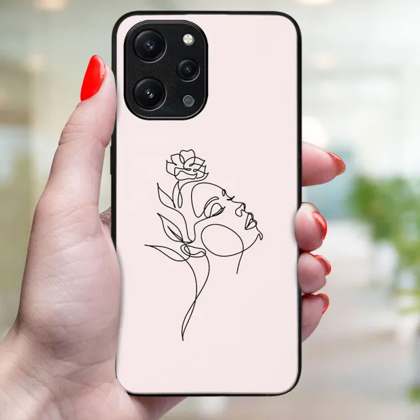 MY ART Ochranný kryt pre Xiaomi Redmi 12 ROSE GIRL (198)