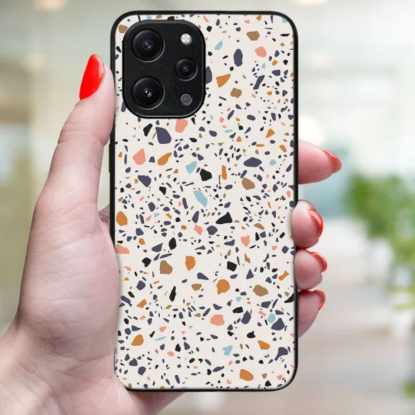MY ART Ochranný kryt pre Xiaomi Redmi 12 BEIGE TERRAZZO (162)