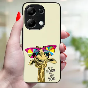 MY ART Ochranný kryt pre Xiaomi Redmi Note 13 GIRAFFE (180)