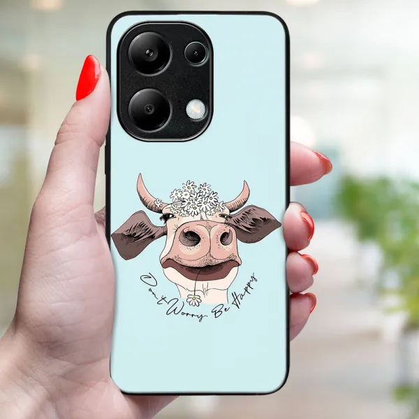 MY ART Ochranný kryt pre Xiaomi Redmi Note 13 HAPPY COW (181)
