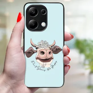 MY ART Ochranný kryt pre Xiaomi Redmi Note 13 HAPPY COW (181)