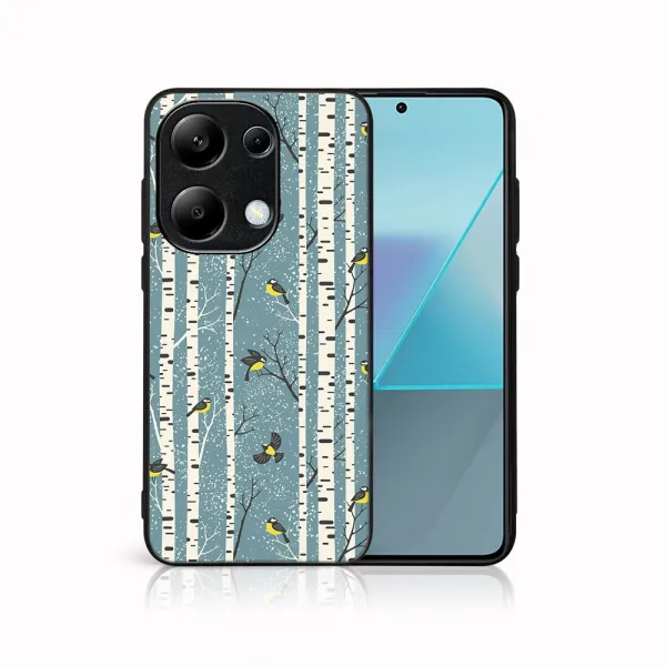 MY ART Kryt s vianočným dizajnom Xiaomi Redmi Note 13 BIRCH (072)