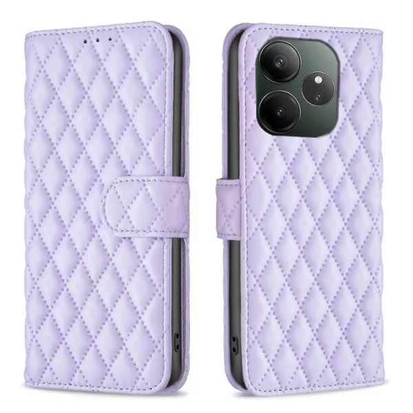 LATTICE Ochranné puzdro pre Realme GT 6 / Realme GT 6T fialové