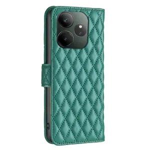 LATTICE Ochranné puzdro pre Realme GT 6 / Realme GT 6T zelené