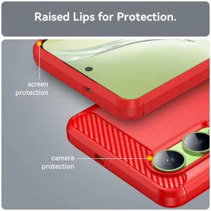 FLEXI TPU Ochranný kryt OnePlus Nord CE 4 Lite 5G červený