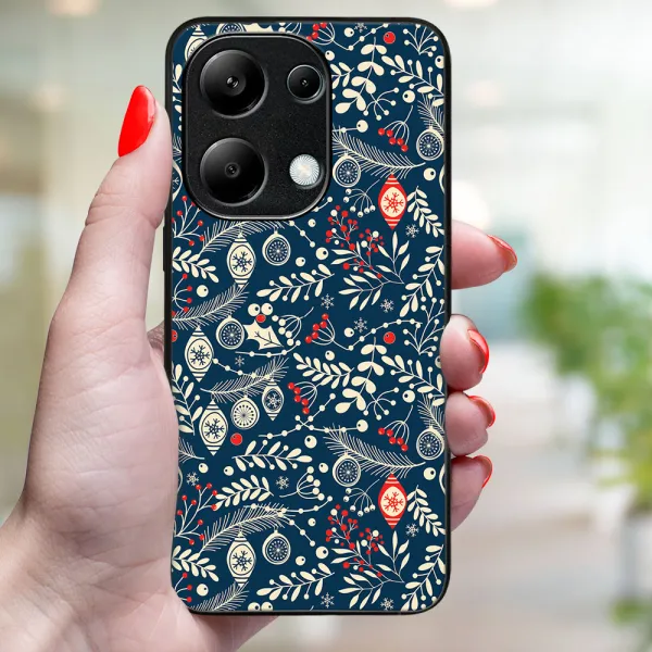 MY ART Kryt s vianočným dizajnom Xiaomi Redmi Note 13 MISTLETOE (070)