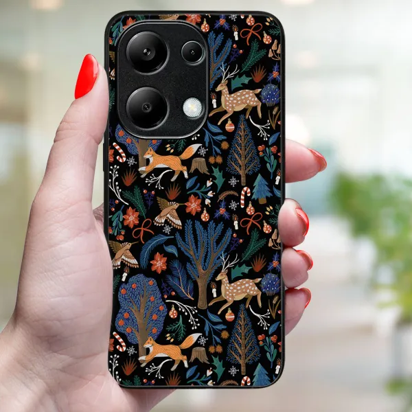 MY ART Kryt s vianočným dizajnom Xiaomi Redmi Note 13 WINTER (071)