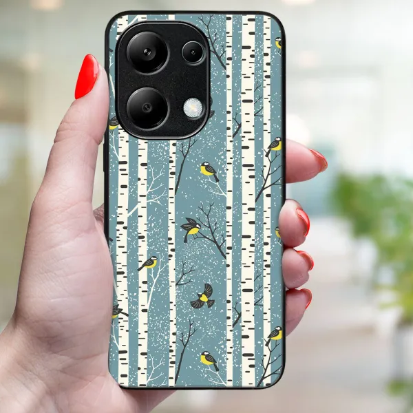 MY ART Kryt s vianočným dizajnom Xiaomi Redmi Note 13 BIRCH (072)