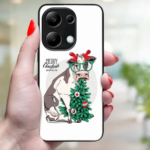 MY ART Kryt s vianočným dizajnom Xiaomi Redmi Note 13 MERRY CHRISTMAS (074)
