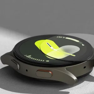 RINGKE SLIM Obal + ochranné sklo Samsung Galaxy Watch 7 44mm TITANIUM BLACK