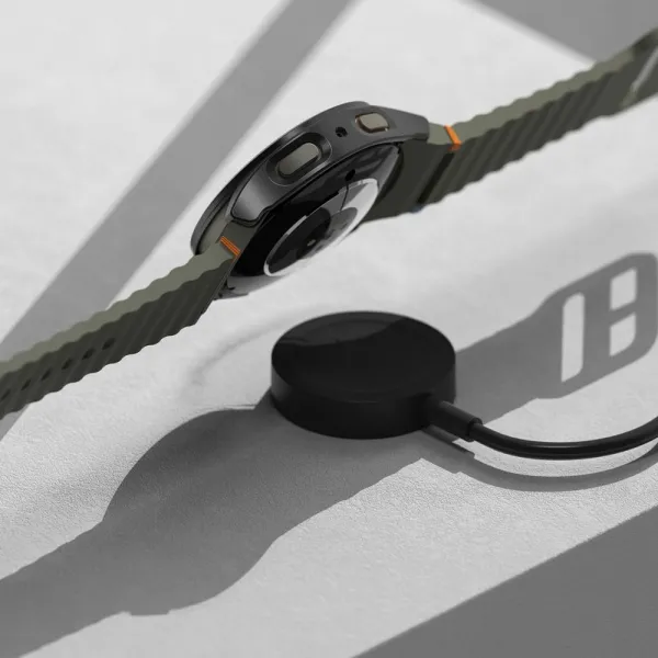 RINGKE SLIM Obal + ochranné sklo Samsung Galaxy Watch 7 44mm TITANIUM BLACK