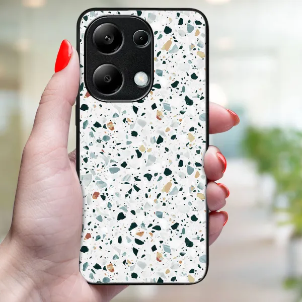 MY ART Ochranný kryt pre Xiaomi Redmi Note 13 GREY TERRAZZO (163)