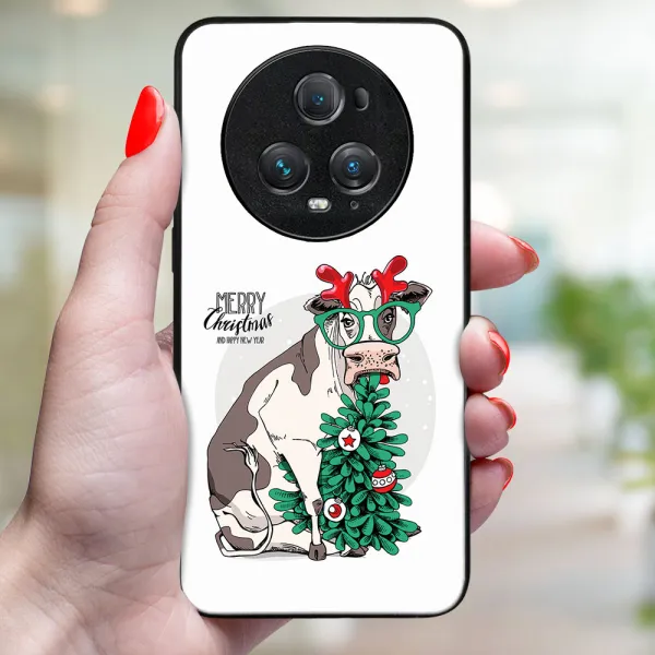 MY ART Kryt s vianočným dizajnom Honor Magic5 Pro 5G MERRY CHRISTMAS (074)
