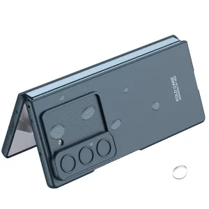 GKK CAMERA Ochranný kryt so zabudovaným sklom Samsung Galaxy Z Fold6 5G modrozelený