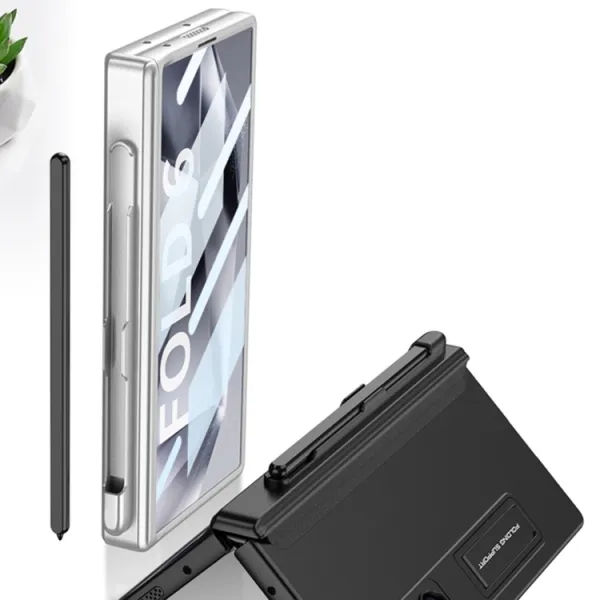 GKK SUPPORT Kryt so stojanom pre Samsung Galaxy Z Fold6 5G čierny
