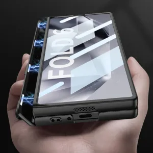 GKK SUPPORT Kryt so stojanom pre Samsung Galaxy Z Fold6 5G čierny