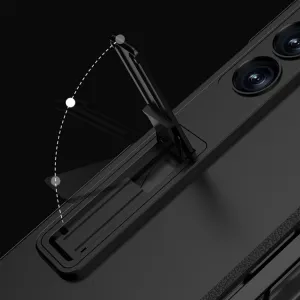 GKK SUPPORT Kryt so stojanom pre Samsung Galaxy Z Fold6 5G zelený