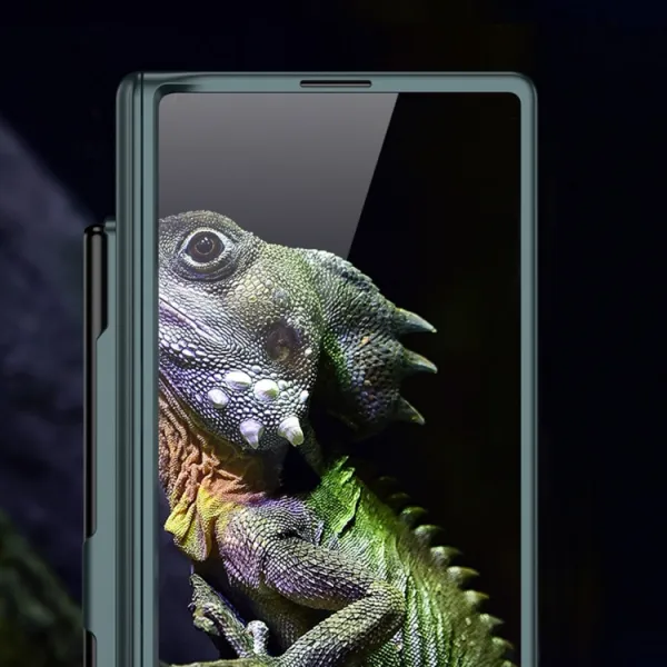 GKK SUPPORT Kryt so stojanom pre Samsung Galaxy Z Fold6 5G zelený