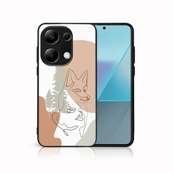 MY ART Ochranný kryt pre Xiaomi Redmi Note 13 FOX (191)