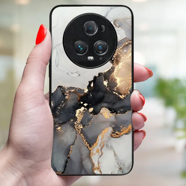 MY ART Ochranný kryt pre Honor Magic5 Pro 5G GREY MARBLE (140)