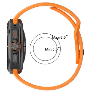 AIRY Silikónový remienok pre Samsung Galaxy Watch Ultra / Watch Ultra 2025 šedý