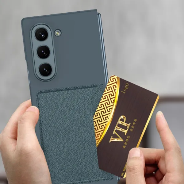 GKK CARD Ochranný kryt so sklom pre vonkajší displej Samsung Galaxy Z Fold6 5G TITANIUM GREY