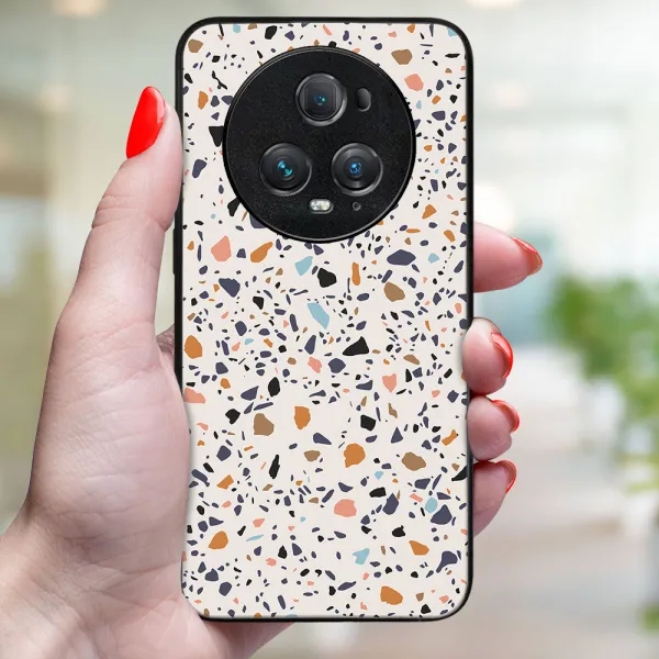 MY ART Ochranný kryt pre Honor Magic5 Pro 5G BEIGE TERRAZZO (162)