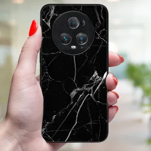 MY ART Ochranný kryt pre Honor Magic5 Pro 5G BLACK MARBLE (142)