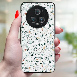MY ART Ochranný kryt pre Honor Magic5 Pro 5G GREY TERRAZZO (163)