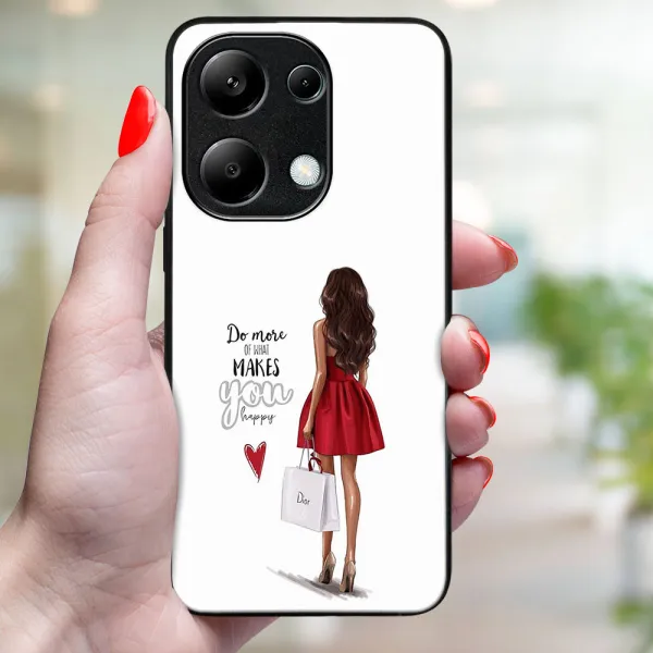 MY ART Ochranný kryt pre Xiaomi Redmi Note 13 RED DRESS (137)