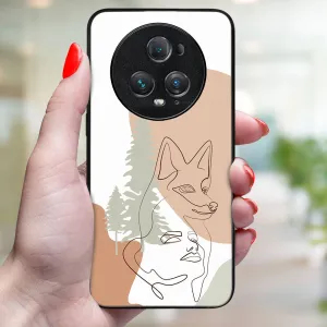 MY ART Ochranný kryt pre Honor Magic5 Pro 5G FOX (191)