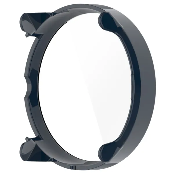 PC FULL COVER Plastový kryt so sklom pre Suunto Race S tmavomodrý