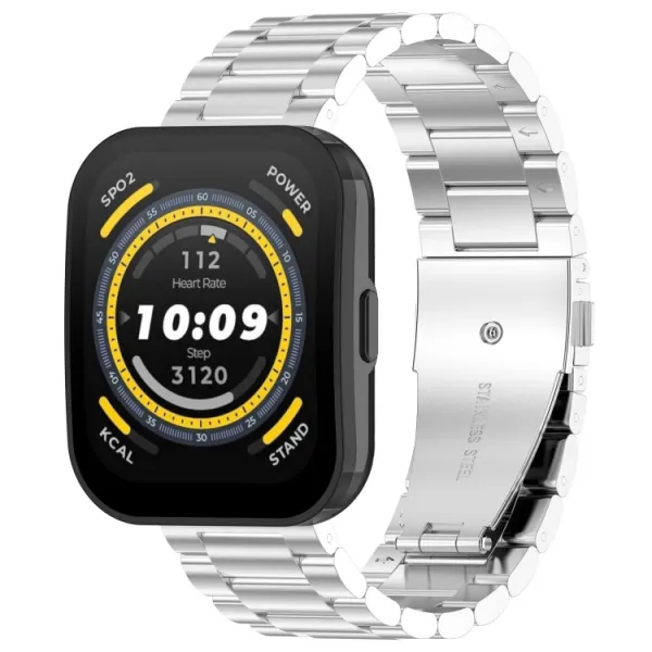 CLASSIC Kovový remienok pre Amazfit Bip 5 / Bip 5 Unity strieborný