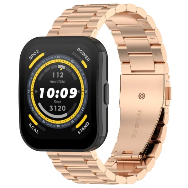 CLASSIC Kovový remienok pre Amazfit Bip 5 / Bip 5 Unity ružový