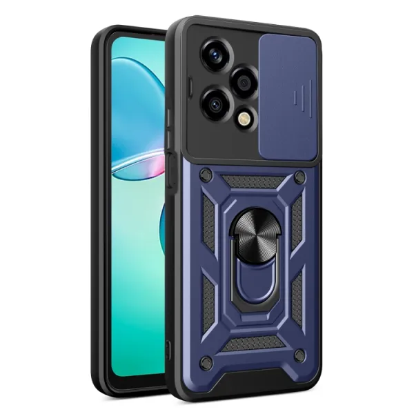 RING CAMERA Kryt s držiakom pre Honor 200 Lite modrý