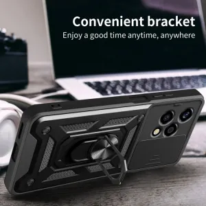 RING CAMERA Kryt s držiakom pre Honor 200 Lite modrý