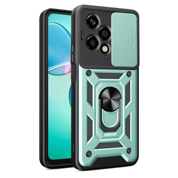 RING CAMERA Kryt s držiakom pre Honor 200 Lite zelený