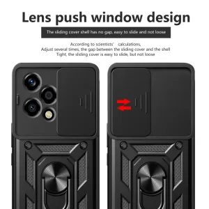 RING CAMERA Kryt s držiakom pre Honor 200 Lite modrý
