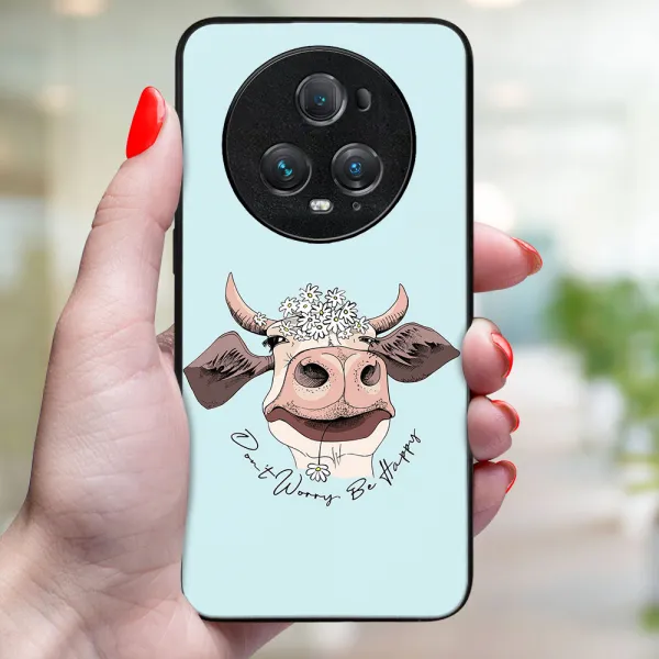 MY ART Ochranný kryt pre Honor Magic5 Pro 5G HAPPY COW (181)