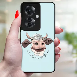 MY ART Ochranný kryt pre Oppo Reno11 F 5G  HAPPY COW (181)