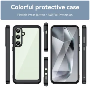 CRYSTAL Ochranný obal pre Samsung Galaxy S24 FE 5G čierny
